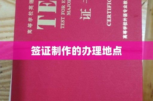 左云签证制作的办理地点