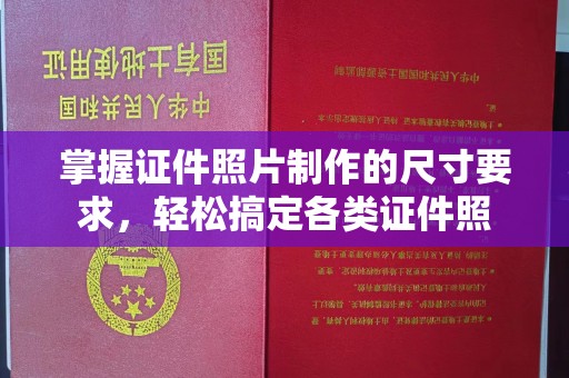 左云掌握证件照片制作的尺寸要求，轻松搞定各类证件照