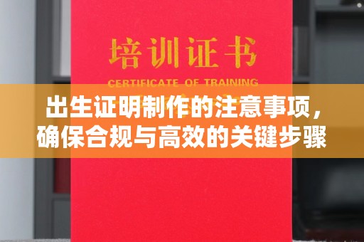 左云出生证明制作的注意事项，确保合规与高效的关键步骤