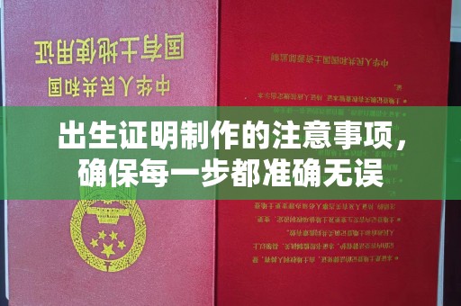 左云出生证明制作的注意事项，确保每一步都准确无误