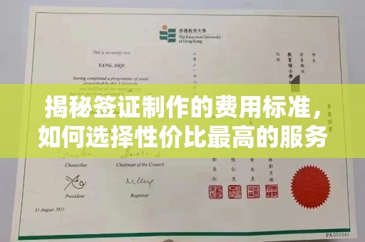 左云揭秘签证制作的费用标准，如何选择性价比最高的服务？