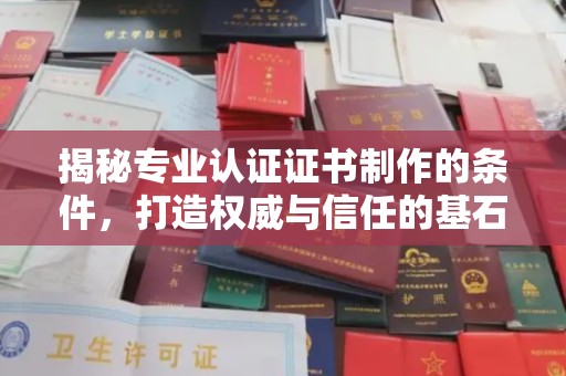 左云揭秘专业认证证书制作的条件，打造权威与信任的基石