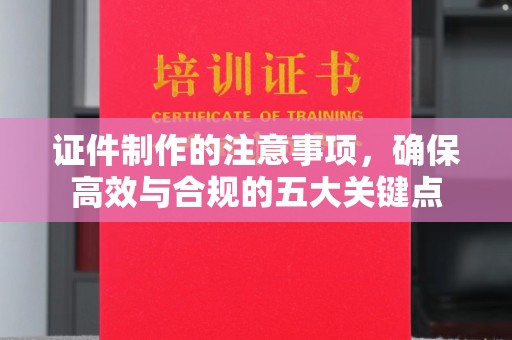 左云证件制作的注意事项，确保高效与合规的五大关键点